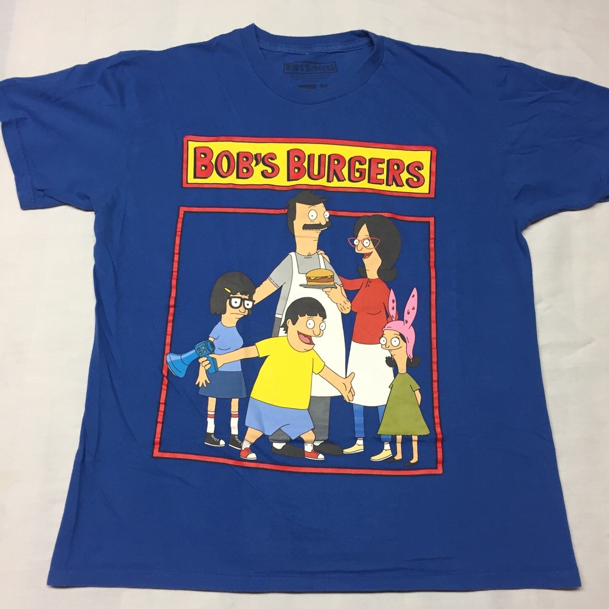 Bob Belcher Ross DMN T Shirt BL Black Beige