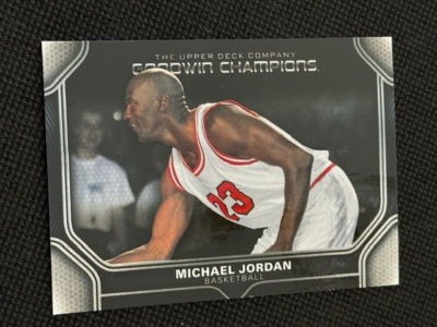 2024 Upper Deck Goodwin Champions Glossy Black Michael Jordan #91