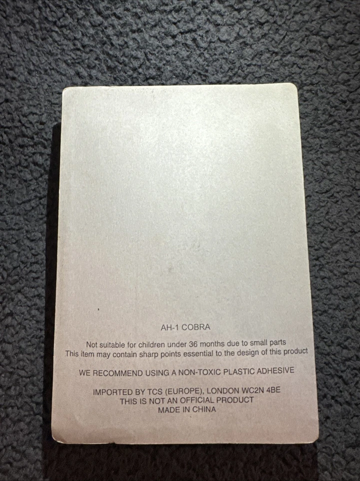 Bell AH-1S Cobra Military Attack - 1998 Israeli Helicopter/Brand New In Box. - Image 2 of 2