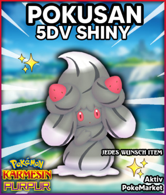 POKUSAN   SHINY 5DV   Pokemon Karmesin und Purpur Lvl 100 Battle Ready + VGC
