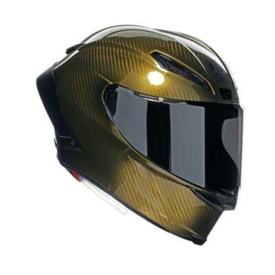 AGV Pista GP-RR ORO Gold Iridium Carbon Motorcycle Helmet FREE VISOR! ECE  DOT UK