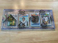 1977 Topps Football Rack Pack BBCE (3 HOF's visible on the back!!)