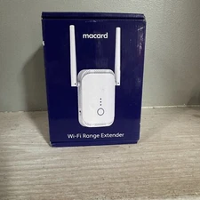 Macard Fastest WiFi Extender/Booster | Latest Release Up to 74% Faster | Broader