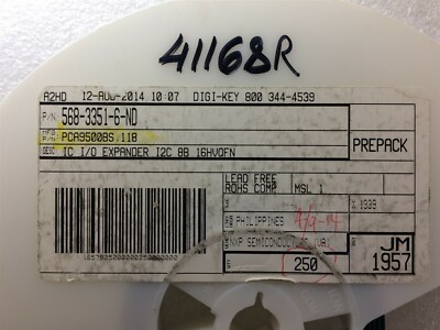 PCA9500BS NXP IC I/O EXPANDER I2C 8B 16HVQFN ROHS 5 PIECES