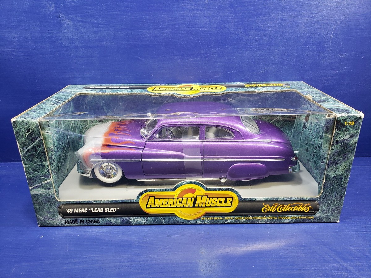 ERTL 1:18 Scale American Muscle '49 Merc Lead Sled Purple w