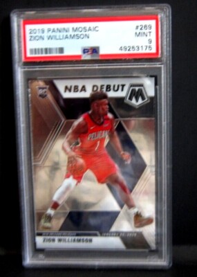 NBA ZION☆RC☆ルーキー Zion Williamson RC 2019-20 Panini Mosaic ROOKIE Card#269 PSA9