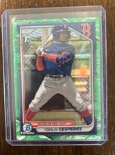 Yoelin Cespedes [Lunar Glow] #BCP-139 2024 Bowman Chrome 1st Boston Red Sox 