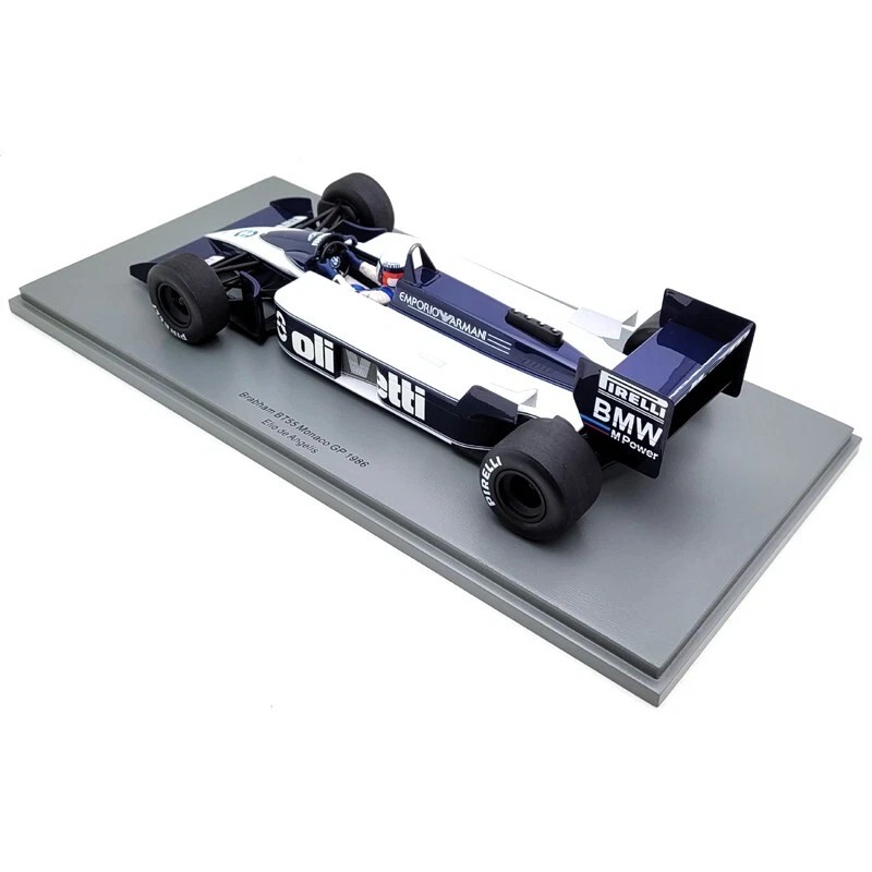 1986 Elio de Angelis Brabham BT55 Monaco GP - 1/18 Spark Models - Immagine 2 di 3