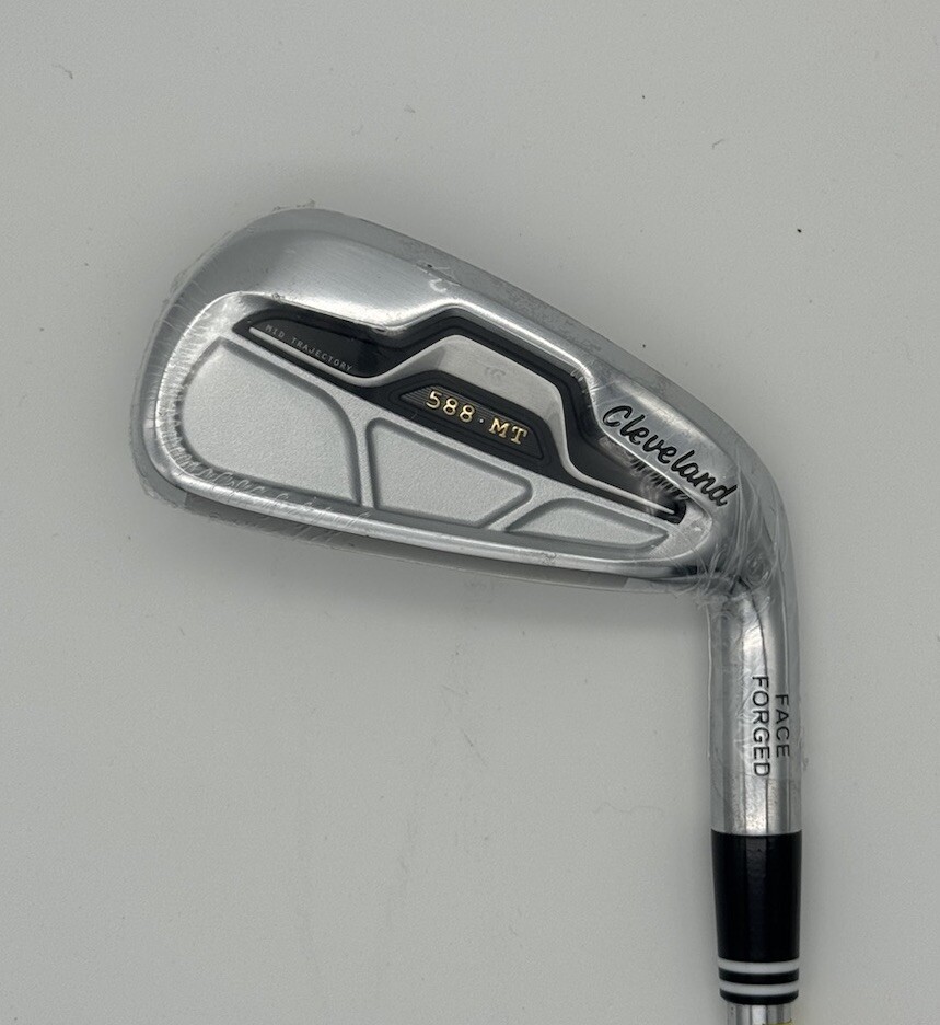 Cleveland 588TT Iron TRACTION 85 STEEL SHAFT REG FLEX Golf Club New