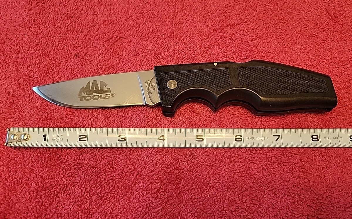 GERBER 600 LOCKBACK KNIFE MAC TOOLS PORTLAND OR USA 🇺🇸 | eBay 