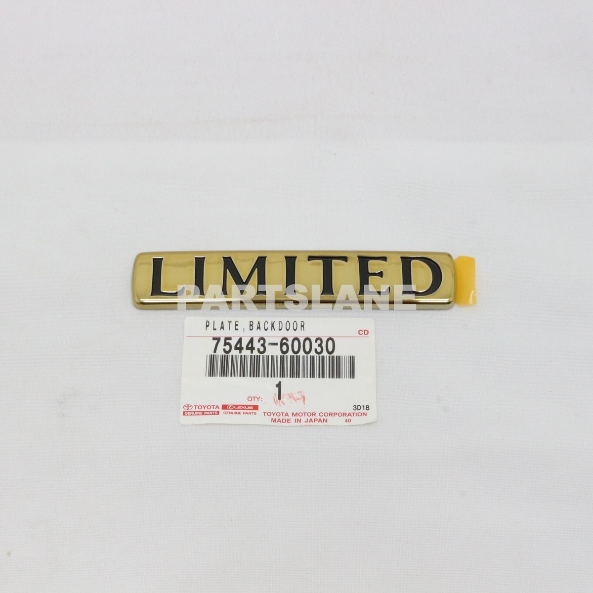 hia_　0308 Genuine OEM Toyota 75443-08030 