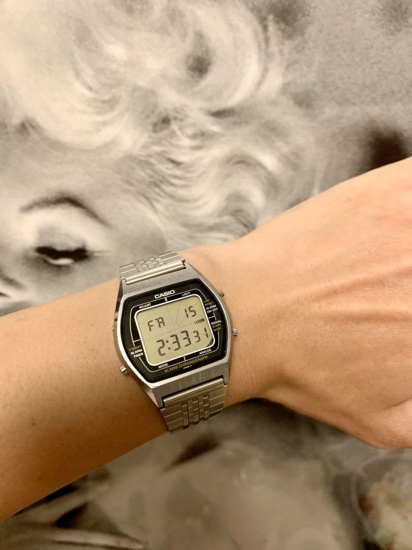 カシオAA-84　デジタル腕時計　ヴィンテージ　超希少品 Casio AA-84 Vintage Digital Watch Working Rare Collectible