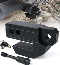 Tow Hitch Slider with Locks Pin Fits 2 Inch Towing Hitch Receivers Skid Prote...