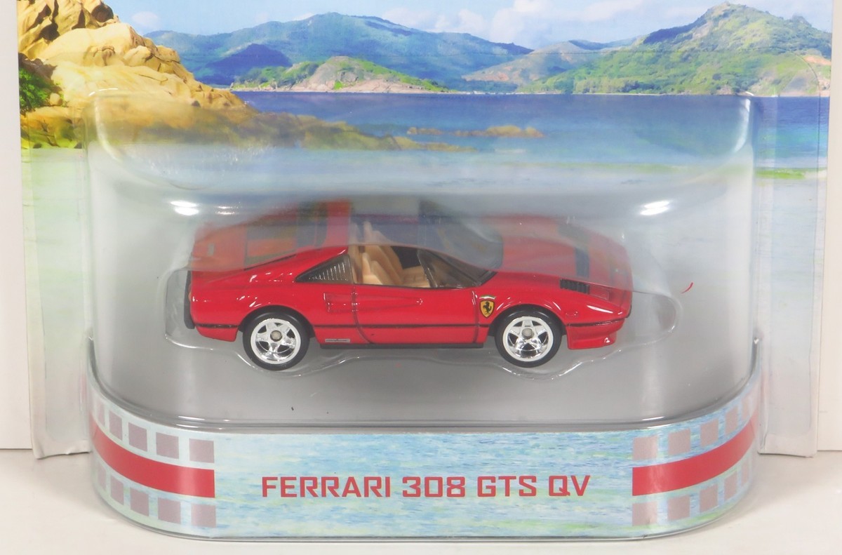 Hot Wheels Retro Entertainment Magnum, p.i. Ferrari 308 GTS QV Red