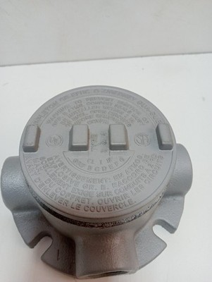 APPLETON GR-EFHC O/ZIGEDNEY GUA-GUEB OUTLET BOX