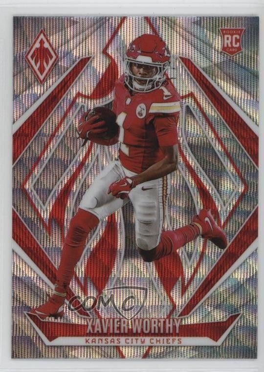 2024 Panini Phoenix Rookies Wave Xavier Worthy #250 Rookie RC 15ik