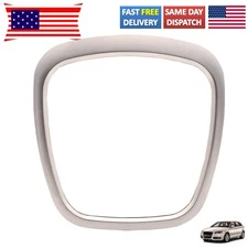 For Audi A4 B8 Q5 C6 Chrome Matte Steering Wheel Frame Replacement Trim Cover