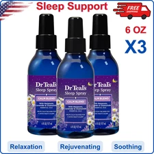 3 Packs Sleep Spray with Melatonin & Essential Oils - Lavender & Chamomile, 6oz