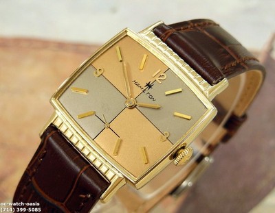 1962 Vintage HAMILTON GARY, Stunning Salmon/Gray Dial, Serviced with  warranty