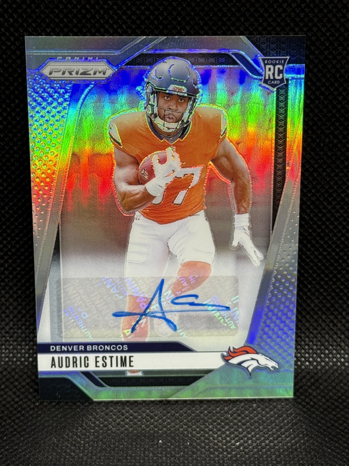 2024 PANINI PRIZM AUDRIC ESTIME SILVER ROOKIE AUTO #306 (RC, AU)