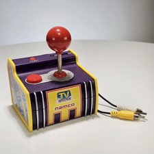 Namco 5-in-1 Arcade Classics 2003 Plug n Play TV Game Joystick Tested & Works