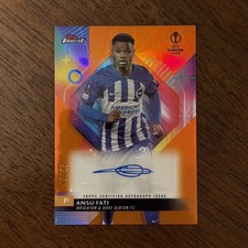 Ansu Fati [Orange] #CA-AF Prices | 2022 Topps Chrome UEFA Club