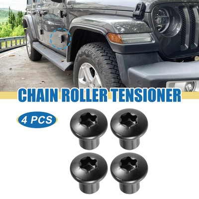 4 Stück Auto Tür Scharniermutter Schloss Bolzen für Jeep Wrangler JK