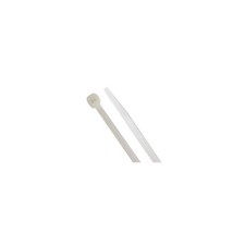 POWER FIRST 36J127 Cable Tie,3.9 in,Natural,PK100 36J127