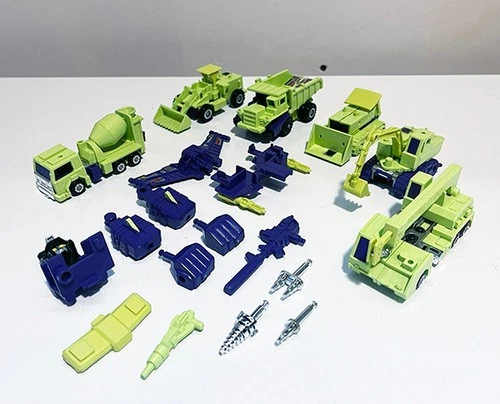 Transformers G1 DEVASTATOR combiner figure COMPLETE 1985 Constructicon