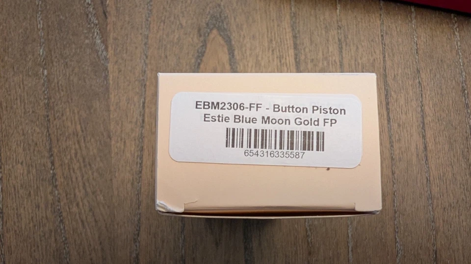 Pluma Estilográfica Esterbrook Estie Blue Moon Botón-Pistón - Flexible Fina Plumín Foto 2 de 4