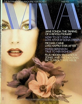 Viva Magazine May 1976 Jane Fonda Michael Caine Marisa Berenson Luisa Valenzuela