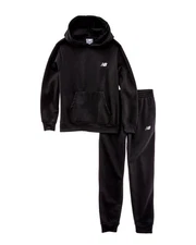 New Balance 2Pc Fleece Hoodie & Jogger Set