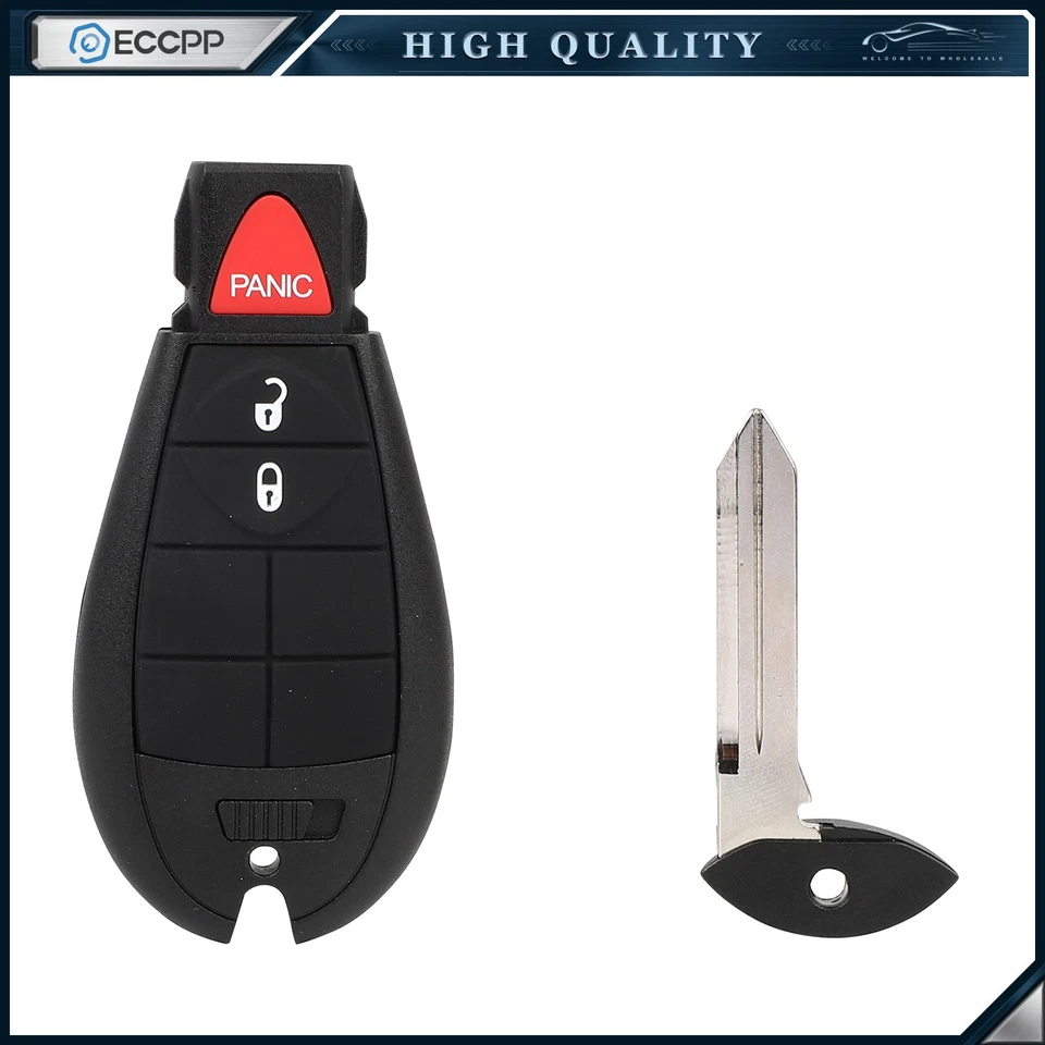 Carcasa llave coche remoto para Dodge Ram 1500 2009-2012 Foto 3 de 4