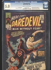 Daredevil #7 CGC 5.0 First Red Suit Daredevil