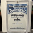 2025 Topps Signature De'Von Achane Veteran Class Autographs (Raw)