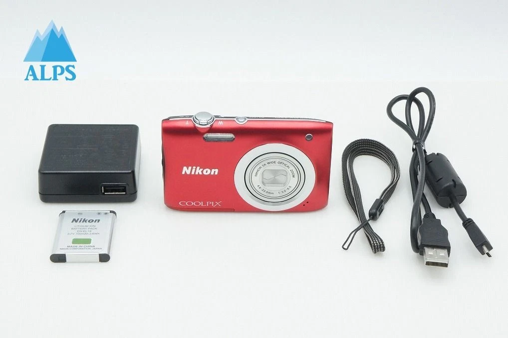 外観特上級】Nikon COOLPIX A100 レッド #s25791 Nikon A100 Coolpix