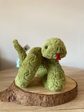 Retired New With Tag Genuine Jellycat Stevie Snake Soft Toy