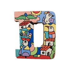La Palma Folk Art Letter D