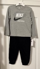 Nike Boys' 2-Pc. Long sleeve  Pants Outfit Set Size 7 NWT