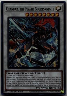 Chanbar, the Flashy Sportsknight Super Rare Doom of Dimensions DOOD-EN083 NM