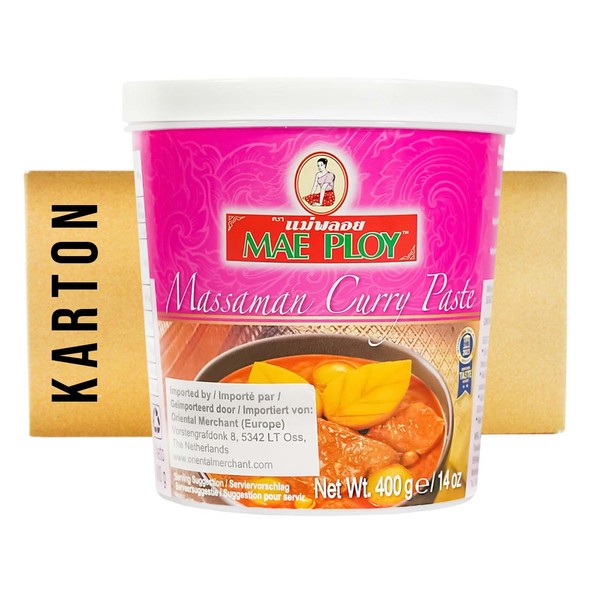 Matsaman Curry Masaman Mae Ploy Massaman Currypaste 24X400G Masman Curry-image