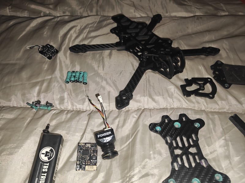 Ummagawd MoonGoat Cricket FPV Quadcopter + Extra Frame Parts +TBS Camera.