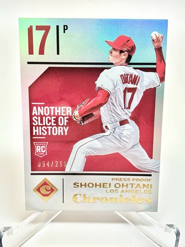 2018 Panini Chronicles #1 Shohei Ohtani RC