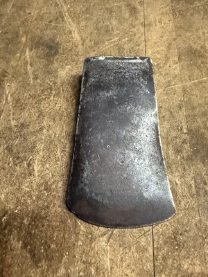 Antique 3-1/4 Lb Axe Head Hand Tool Marked Brecks Victor Hartford Legitimus USA