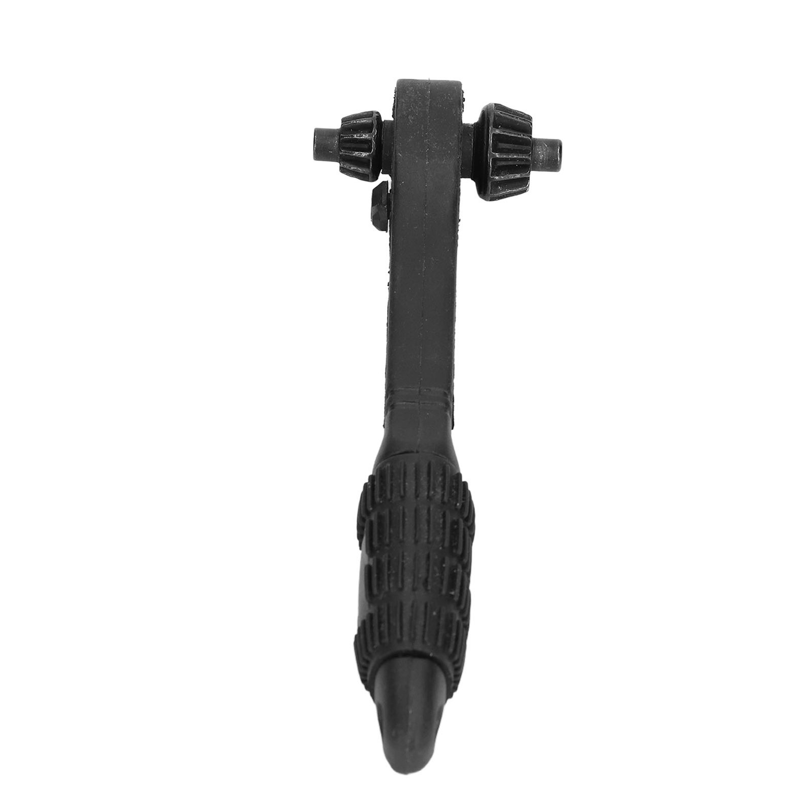 Ratchet Wrench 2 In 1 Black Carbon Steel Quick Drill Chuck Wrench For Universal