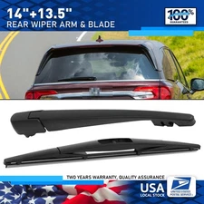 Set Of 14"+13.5" Genuine Rear Wiper Blade&Arm OEM Quality Replacement All Season