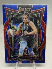 2025 Panini Select WNBA Brionna Jones #18 Blue Scope Prizm 100/199 Atlanta Dream