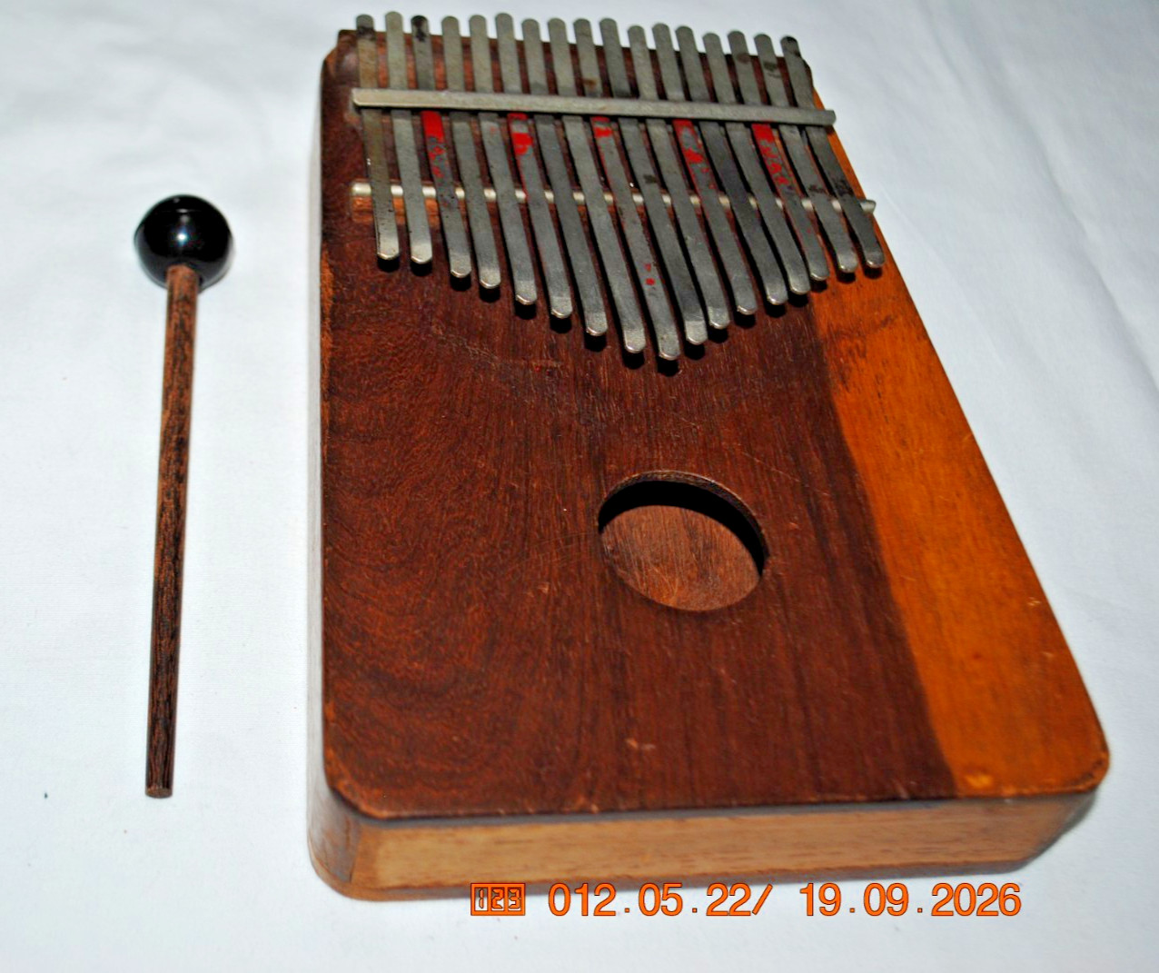 Vintage Hugh Tracy Kalimba Treble 17 tones C Hue Tracey KALIMBA