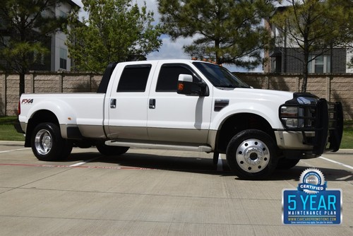 2008 F-450 K/RANCH CREW DIESEL 4X4 DUALLY TX TRK FRESH TRADE