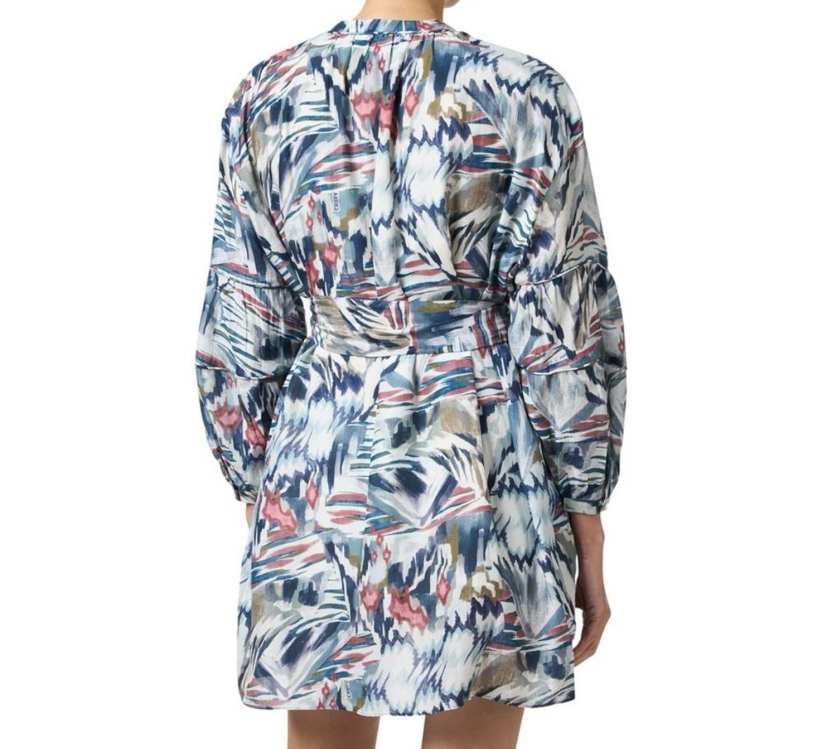 New Chufy Pia Voile Dress Huapi Ice Forever Patagonia NWT Size M thumbnail 9